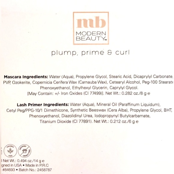 💝3/$15 MUST BUNDLE💝 BRAND NEW Mascara Box Set Plump, Prime & Curl Black 3Pc - Picture 3 of 8